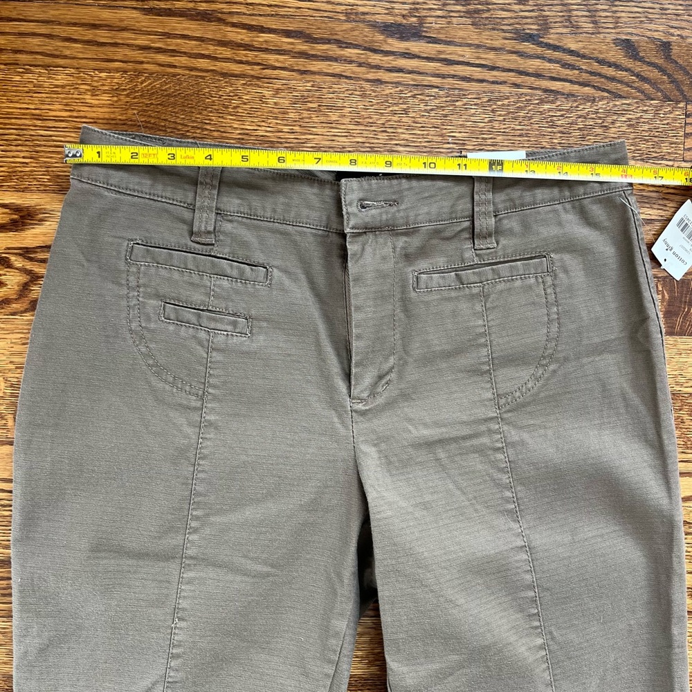 NWT Cotton Ginny Brown Cotton Modern Fit Pants size 9 granola cottagecore - Picture 3 of 12